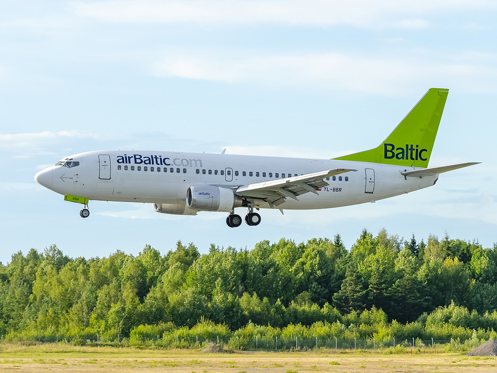AirBaltic airplane